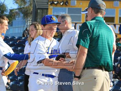 Thumbnail 1 in Hoover vs. San Diego Jewish Academy (CIF SDS D5 Final) photogallery.