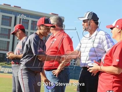 Thumbnail 3 in Hoover vs. San Diego Jewish Academy (CIF SDS D5 Final) photogallery.