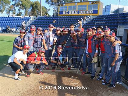 Thumbnail 2 in Hoover vs. San Diego Jewish Academy (CIF SDS D5 Final) photogallery.