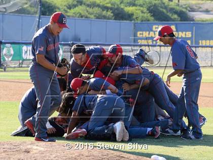 Thumbnail 2 in Hoover vs. San Diego Jewish Academy (CIF SDS D5 Final) photogallery.