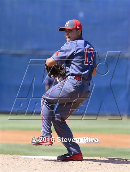 Thumbnail 1 in Hoover vs. San Diego Jewish Academy (CIF SDS D5 Final) photogallery.