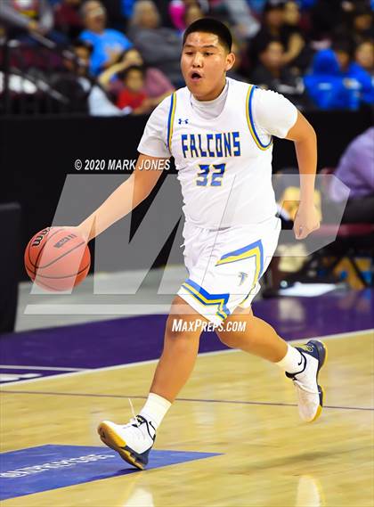 Thumbnail 3 in Arizona Lutheran Academy vs. Alchesay (AIA 2A Quarterfinal) photogallery.