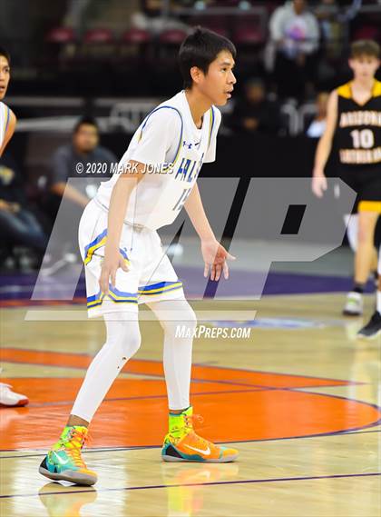 Thumbnail 3 in Arizona Lutheran Academy vs. Alchesay (AIA 2A Quarterfinal) photogallery.