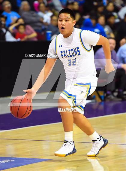 Thumbnail 2 in Arizona Lutheran Academy vs. Alchesay (AIA 2A Quarterfinal) photogallery.