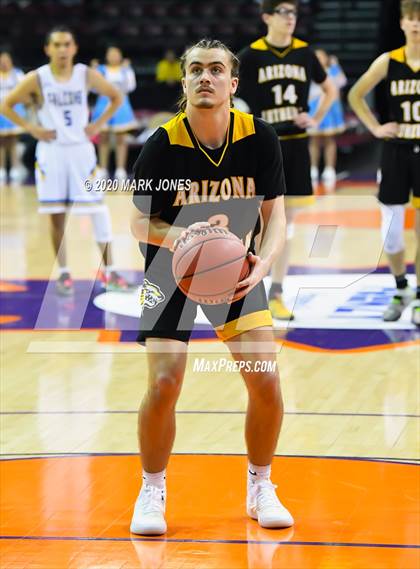Thumbnail 1 in Arizona Lutheran Academy vs. Alchesay (AIA 2A Quarterfinal) photogallery.