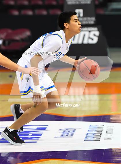 Thumbnail 1 in Arizona Lutheran Academy vs. Alchesay (AIA 2A Quarterfinal) photogallery.