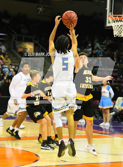 Thumbnail 2 in Arizona Lutheran Academy vs. Alchesay (AIA 2A Quarterfinal) photogallery.