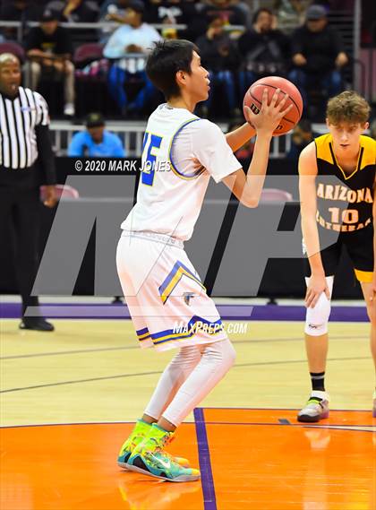 Thumbnail 1 in Arizona Lutheran Academy vs. Alchesay (AIA 2A Quarterfinal) photogallery.