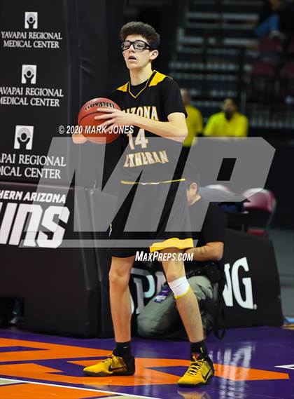 Thumbnail 3 in Arizona Lutheran Academy vs. Alchesay (AIA 2A Quarterfinal) photogallery.