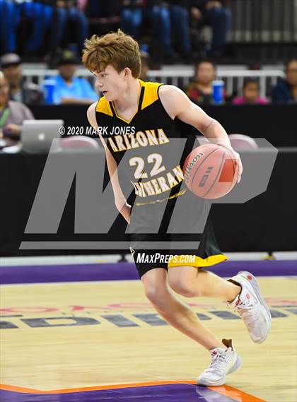 Thumbnail 1 in Arizona Lutheran Academy vs. Alchesay (AIA 2A Quarterfinal) photogallery.