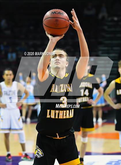 Thumbnail 2 in Arizona Lutheran Academy vs. Alchesay (AIA 2A Quarterfinal) photogallery.