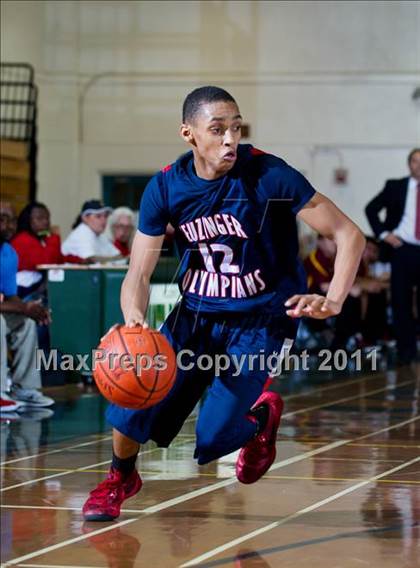 Thumbnail 3 in Leuzinger vs Clovis West (Santa Barbara Holiday Classic) photogallery.