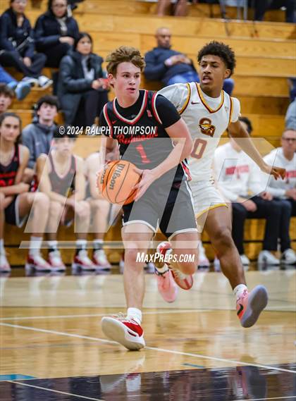 Thumbnail 1 in Clovis West vs. Redwood (Sheldon's Block Party) photogallery.