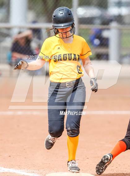Thumbnail 1 in Saguaro vs. Globe (Chandler Prep Softball Classic)  photogallery.