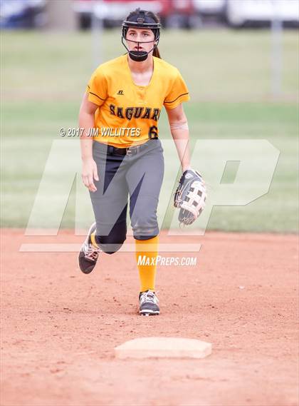 Thumbnail 3 in Saguaro vs. Globe (Chandler Prep Softball Classic)  photogallery.