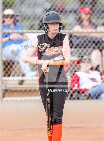 Thumbnail 2 in Saguaro vs. Globe (Chandler Prep Softball Classic)  photogallery.