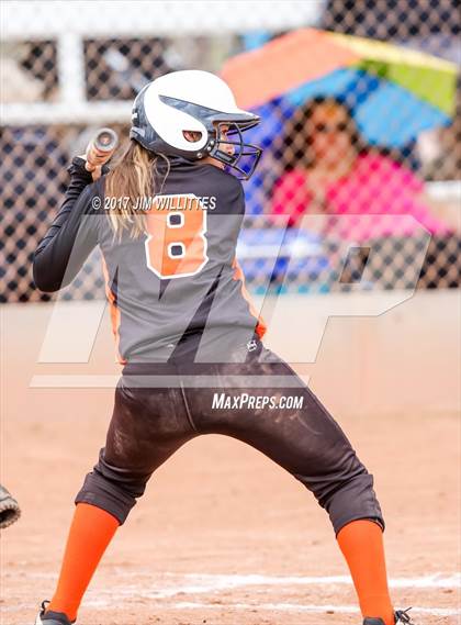 Thumbnail 3 in Saguaro vs. Globe (Chandler Prep Softball Classic)  photogallery.