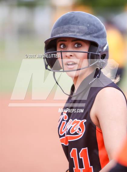 Thumbnail 1 in Saguaro vs. Globe (Chandler Prep Softball Classic)  photogallery.