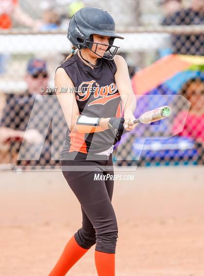 Thumbnail 2 in Saguaro vs. Globe (Chandler Prep Softball Classic)  photogallery.