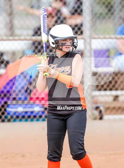 Thumbnail 2 in Saguaro vs. Globe (Chandler Prep Softball Classic)  photogallery.