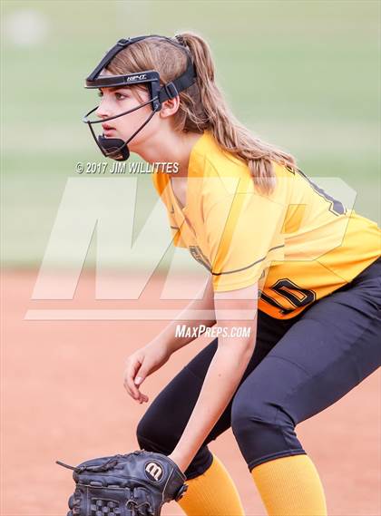 Thumbnail 3 in Saguaro vs. Globe (Chandler Prep Softball Classic)  photogallery.