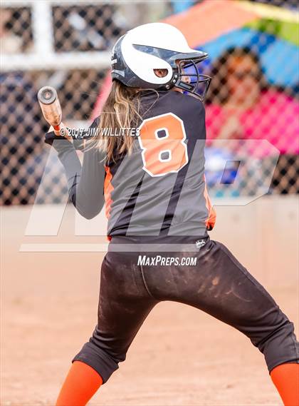 Thumbnail 2 in Saguaro vs. Globe (Chandler Prep Softball Classic)  photogallery.