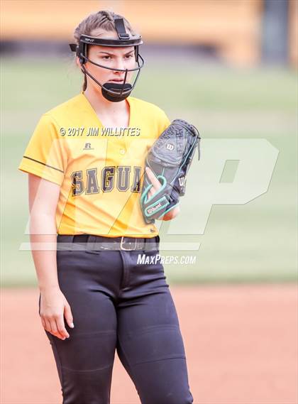 Thumbnail 1 in Saguaro vs. Globe (Chandler Prep Softball Classic)  photogallery.