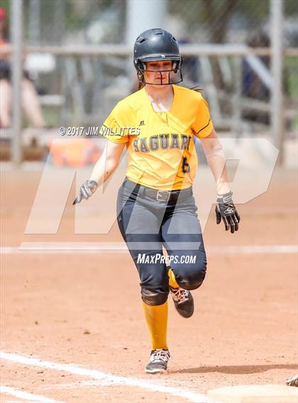 Thumbnail 3 in Saguaro vs. Globe (Chandler Prep Softball Classic)  photogallery.