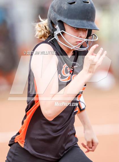 Thumbnail 2 in Saguaro vs. Globe (Chandler Prep Softball Classic)  photogallery.