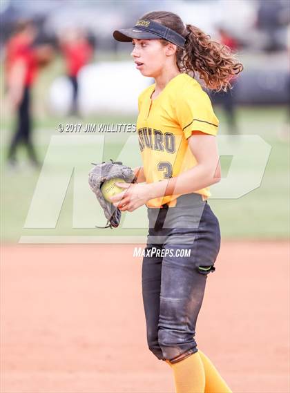 Thumbnail 2 in Saguaro vs. Globe (Chandler Prep Softball Classic)  photogallery.