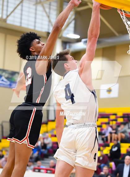 Thumbnail 1 in Pinnacle vs. Albany Academy for Boys (Hoophall West Tournament) photogallery.