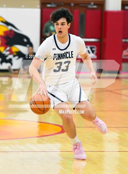 Thumbnail 3 in Pinnacle vs. Albany Academy for Boys (Hoophall West Tournament) photogallery.