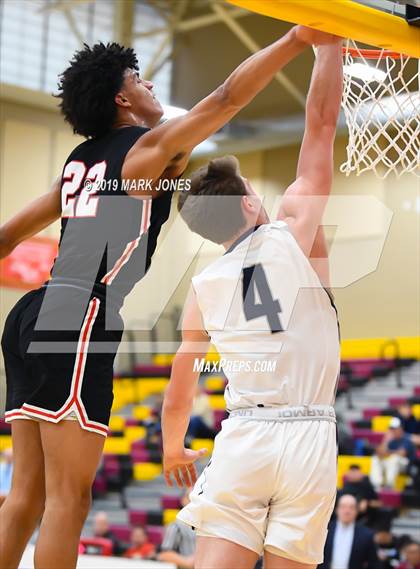 Thumbnail 2 in Pinnacle vs. Albany Academy for Boys (Hoophall West Tournament) photogallery.