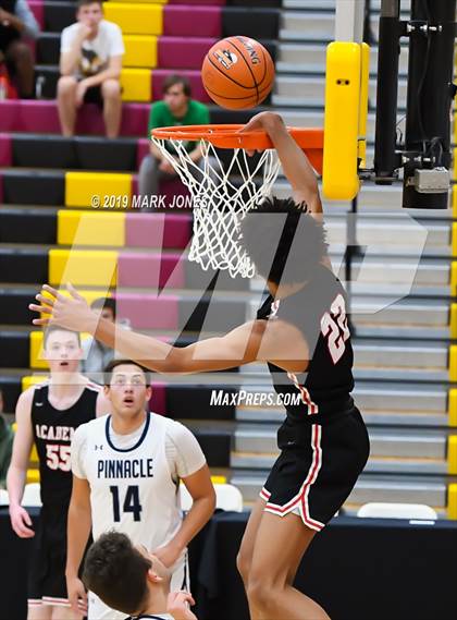 Thumbnail 1 in Pinnacle vs. Albany Academy for Boys (Hoophall West Tournament) photogallery.