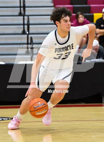 Thumbnail 1 in Pinnacle vs. Albany Academy for Boys (Hoophall West Tournament) photogallery.