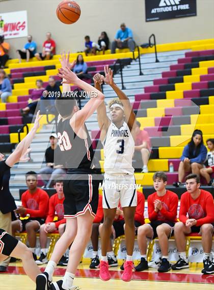 Thumbnail 1 in Pinnacle vs. Albany Academy for Boys (Hoophall West Tournament) photogallery.