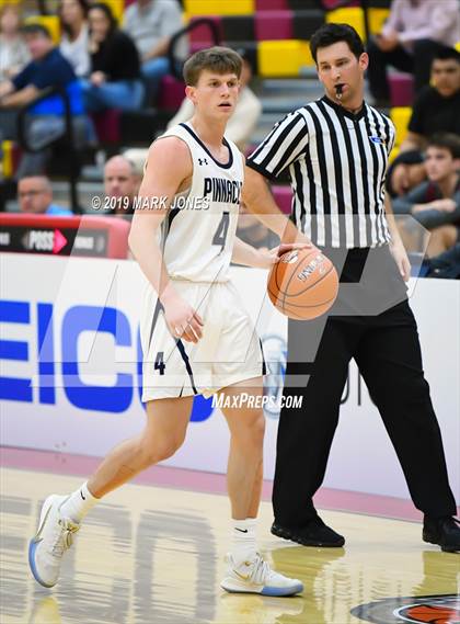 Thumbnail 2 in Pinnacle vs. Albany Academy for Boys (Hoophall West Tournament) photogallery.