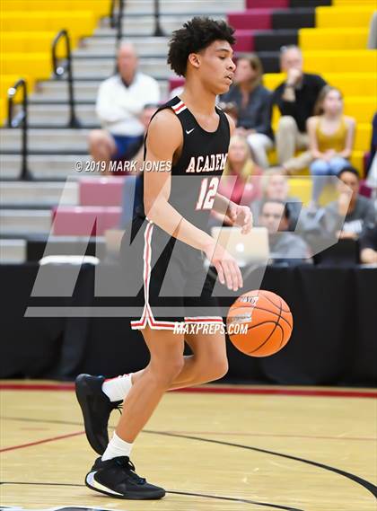Thumbnail 1 in Pinnacle vs. Albany Academy for Boys (Hoophall West Tournament) photogallery.