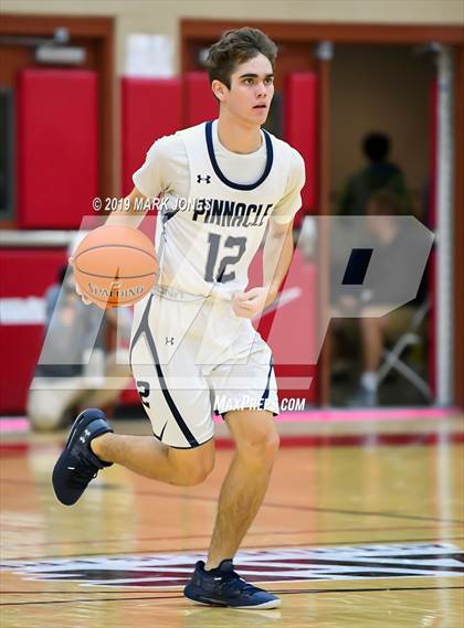 Thumbnail 3 in Pinnacle vs. Albany Academy for Boys (Hoophall West Tournament) photogallery.