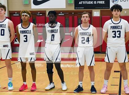 Thumbnail 2 in Pinnacle vs. Albany Academy for Boys (Hoophall West Tournament) photogallery.