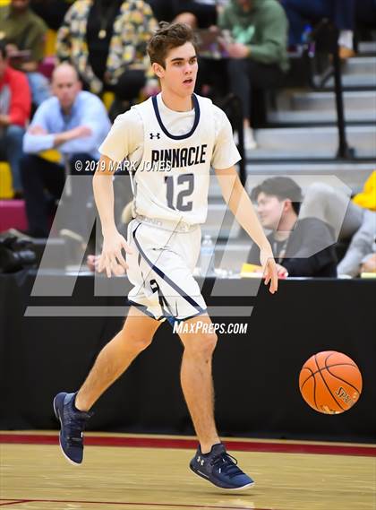 Thumbnail 2 in Pinnacle vs. Albany Academy for Boys (Hoophall West Tournament) photogallery.