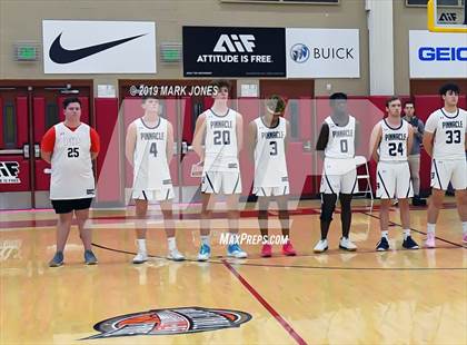 Thumbnail 1 in Pinnacle vs. Albany Academy for Boys (Hoophall West Tournament) photogallery.