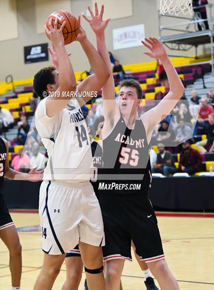 Thumbnail 1 in Pinnacle vs. Albany Academy for Boys (Hoophall West Tournament) photogallery.