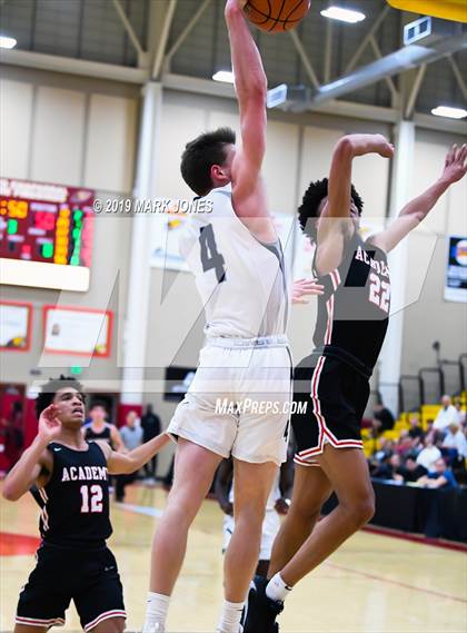Thumbnail 1 in Pinnacle vs. Albany Academy for Boys (Hoophall West Tournament) photogallery.