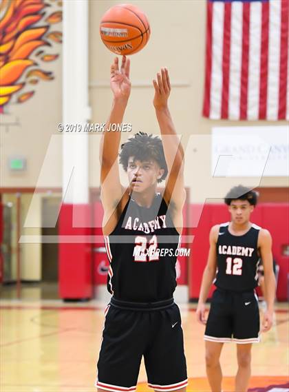 Thumbnail 2 in Pinnacle vs. Albany Academy for Boys (Hoophall West Tournament) photogallery.