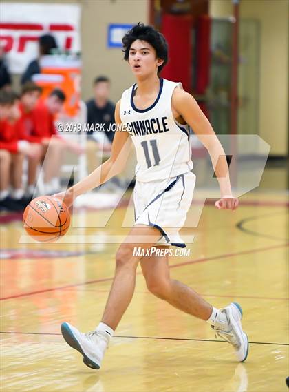 Thumbnail 3 in Pinnacle vs. Albany Academy for Boys (Hoophall West Tournament) photogallery.