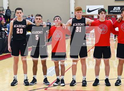 Thumbnail 2 in Pinnacle vs. Albany Academy for Boys (Hoophall West Tournament) photogallery.