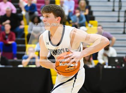 Thumbnail 1 in Pinnacle vs. Albany Academy for Boys (Hoophall West Tournament) photogallery.