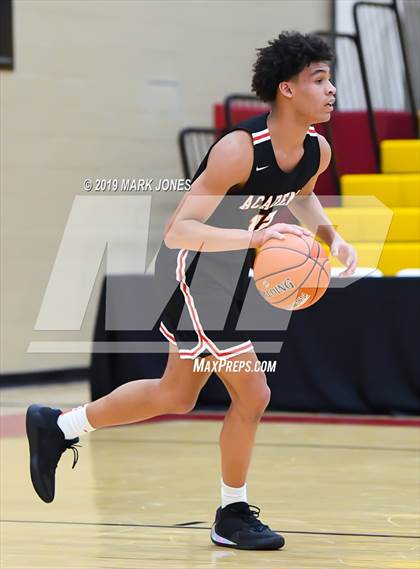 Thumbnail 2 in Pinnacle vs. Albany Academy for Boys (Hoophall West Tournament) photogallery.
