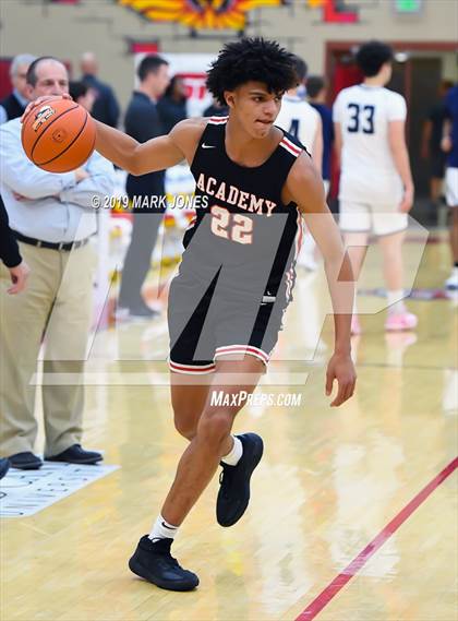 Thumbnail 2 in Pinnacle vs. Albany Academy for Boys (Hoophall West Tournament) photogallery.